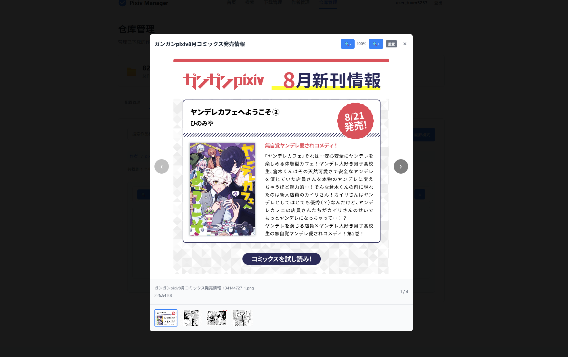 画廊模式